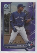 2022 Bowman Chrome Prospects Purple Refractor 243/250 Luis Meza #BCP-209 19n6