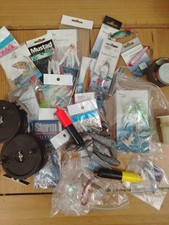 Sea Fishing Tackle Job Lot + 2 Reels, Lures, Feathers, Rigs, Leads & Floats