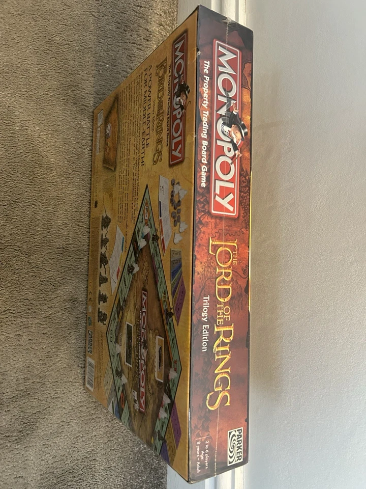 Monopoly The Lord Of The Rings Trilogy Edition Rare New & Sealed - Image 3 of 4