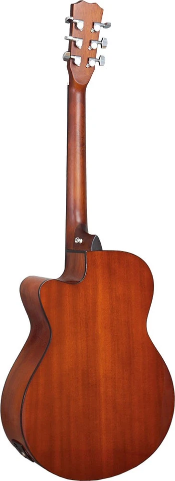 Blue Moon Sunburst Elektroakustische Gitarre, Mini Jumbo Cutaway. Bei Hobgoblin - Bild 2 von 3