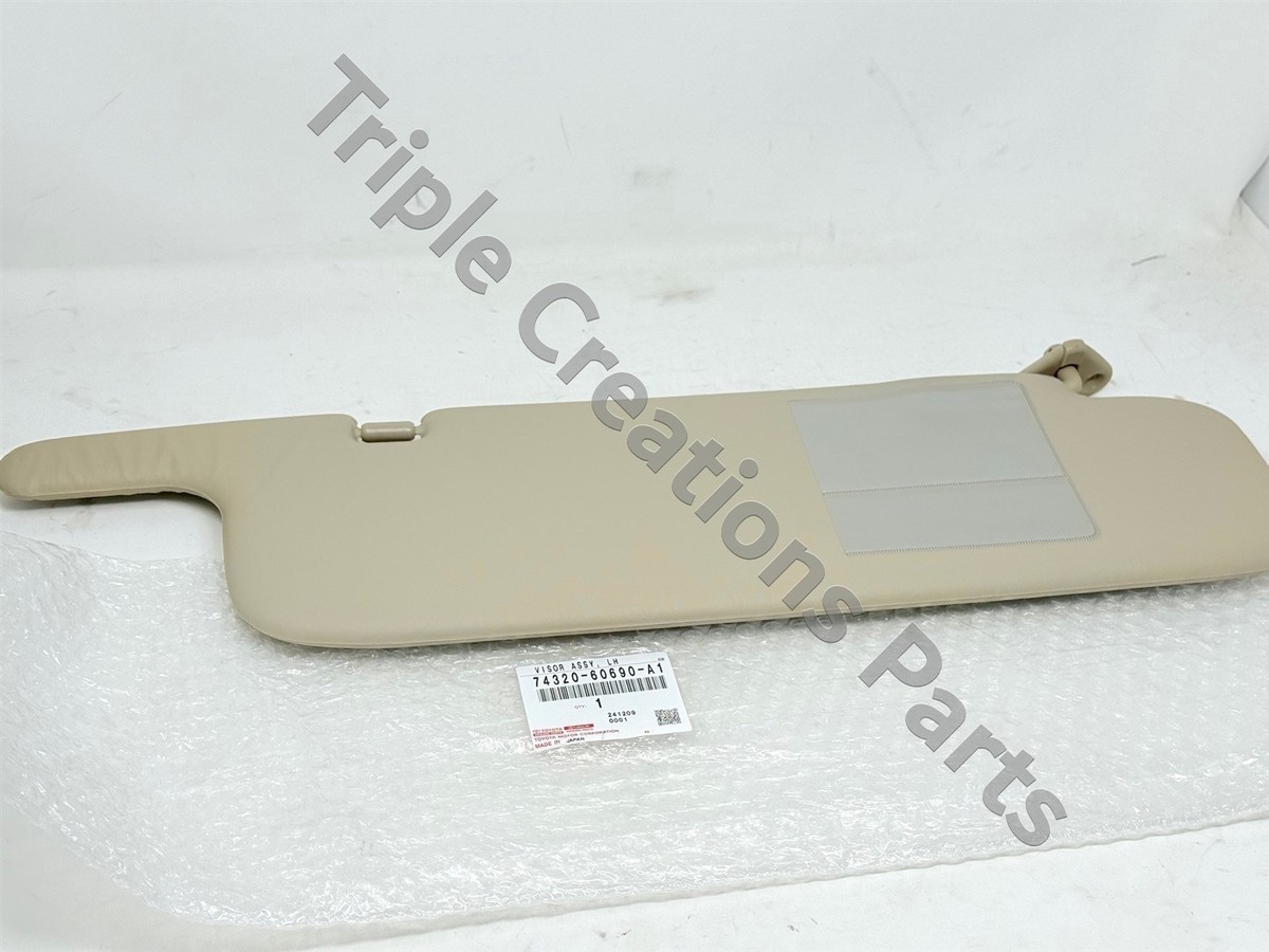 Toyota Land Cruiser FZJ100 Genuine 7432060690A1 Visor Assy LH