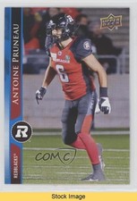 2021 Upper Deck CFL Blue Antoine Pruneau #72 READ 0a7
