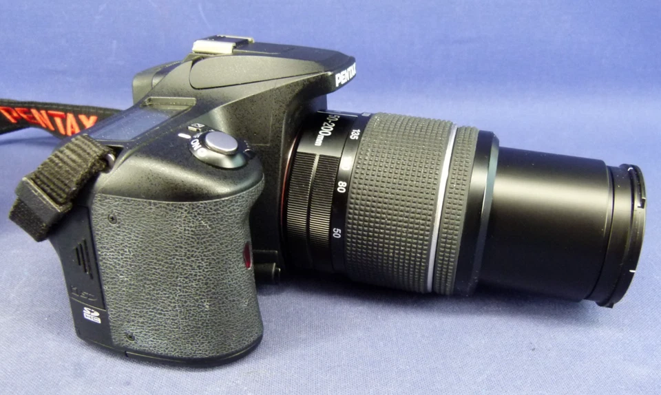 Pentax K 100 D Super Spiegelreflexkamera Digital DSLR + Objektiv DA L 50-200mm - Bild 2 von 4