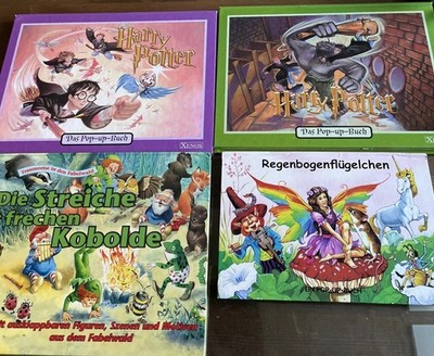 Pop Up Bilderbuch 2X Harry Potter, 1 x Kobolde, 1 x Regenbogenflügelchen 