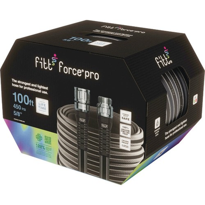 #ad #ad Fitt Force Pro 5 8 In. Dia. x 100 Ft. Commercial Grade Hose FFP55800 Fitt Fitt $67.39