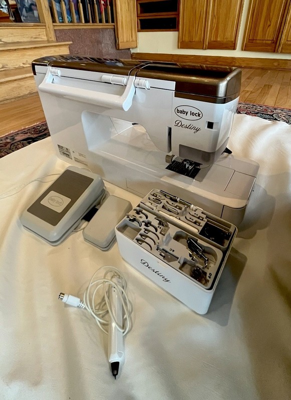 Baby Lock Destiny BLDY2 Sewing + Embroidery Combo w/ Accessories