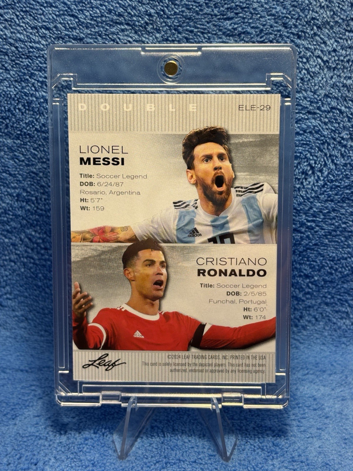 Lionel Messi / Cristiano Ronaldo lot (20) 2022-24 "Special Release" Soccer Cards view 7