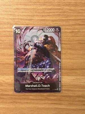 Marshall.D.Teach (Event Pack Vol. 8) P-100 One Piece   Promo Foil NM