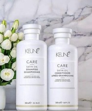 Keune Care Satin Oil Shampoo 10.1 oz Conditioner 8.5 oz DUO Set