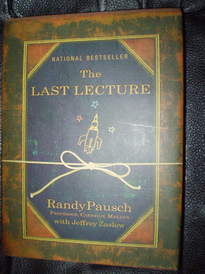The Last Lecture by Randy Pausch, Hardcover, Very Good, Free Shipping!