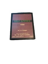 Tele-Games 9 Holes Atari 2600 Cartridge Sears Roebuck 1980 Golf Game image