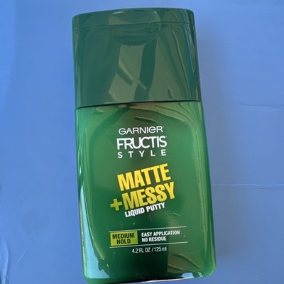 Garnier Fructis Style Matte Natural Look Hair Putty Medium Hold 4.2 fl oz