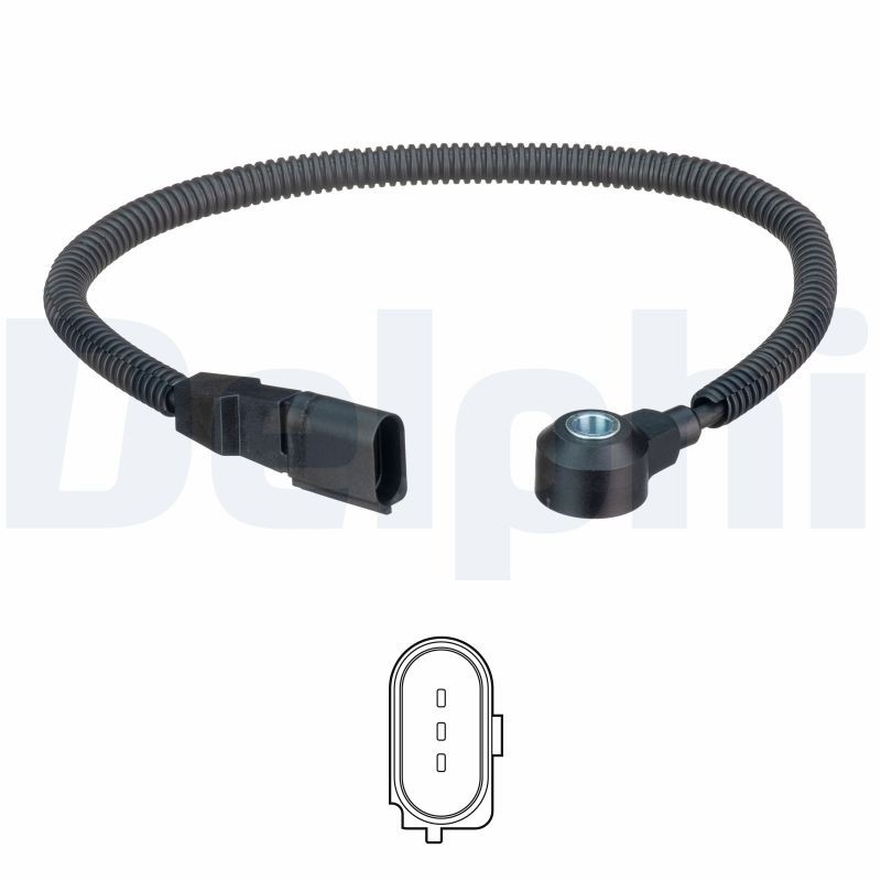 Fits DELPHI AS10181 KNOCK SENSOR AUDI // PORSCHE // SEAT //