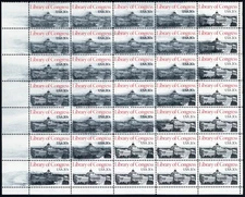 2004, Mint NH 20¢ Heavily Over Inked Block of 35 Stamps * Stuart Katz