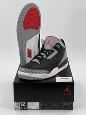 Nike Air Jordan 3 Retro Black Cement US 12 / ...