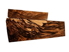 Grade 1 Turkish Walnut Wood Gun Stock Blank - 2pc Set for Rifle Shotgun Pistol