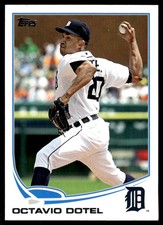 Octavio Dotel 2013 Topps #220 Detroit Tigers MLB READ FREE SHIPPING AutographDen