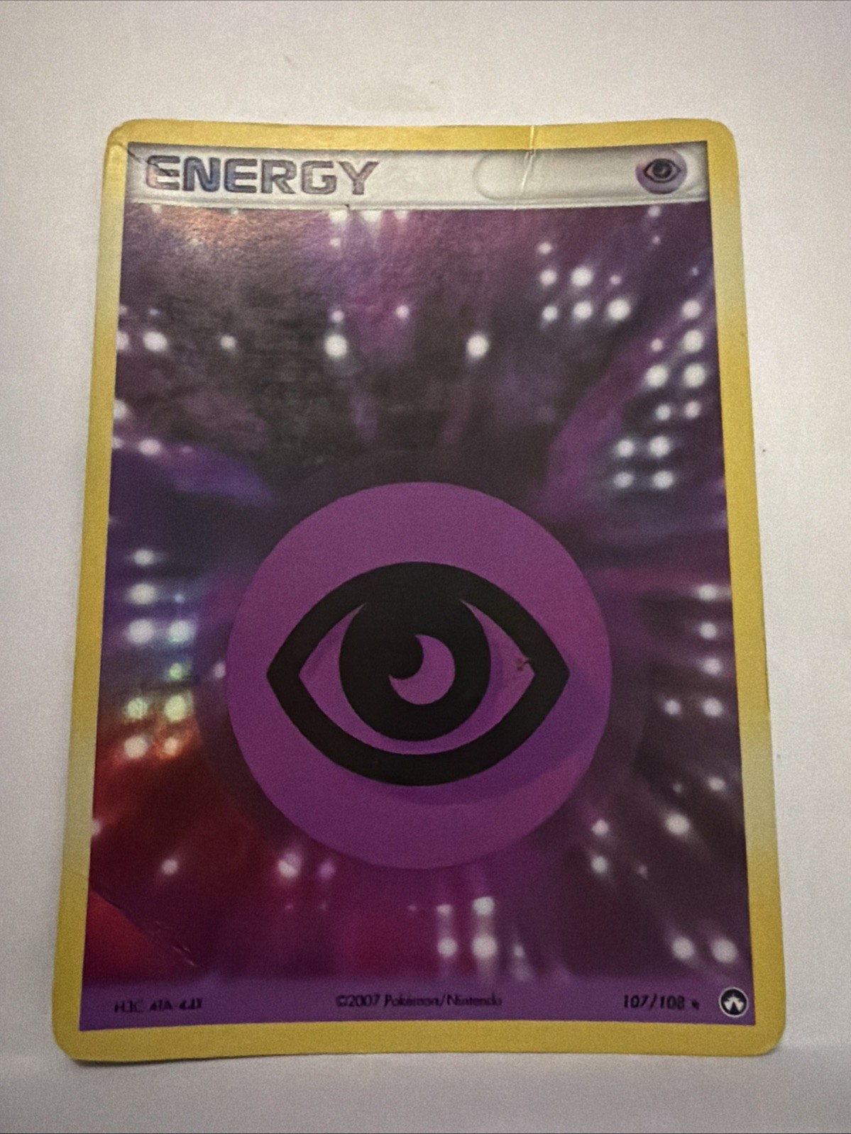 Psychic Energy 107/108 Power Keepers Holo