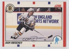 1990-91 Score Bilingual Don Sweeney #51 0a4