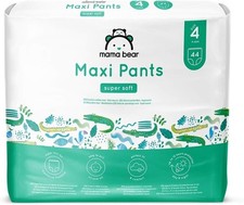 Amazon Branded Mama Bear Super Soft Maxi Pants Size 4 8-15kg, 88 Count 2 Packs 0.17 per nappy