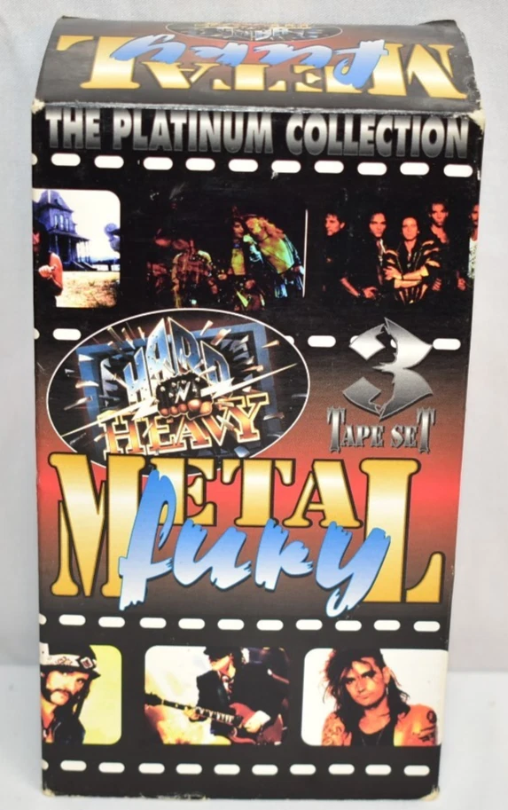 Box Set Metal Music & Concerts VHS Tapes for sale | eBay