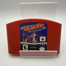 Rocket: Robot on Wheels (N64) Authentic, Cleaned, Tested - Xtra Nice Copy
