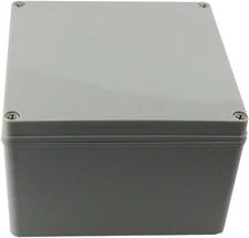 Plastic Dustproof IP65 Junction Box DIY Case Enclosure (8"x 8"x 5.2")