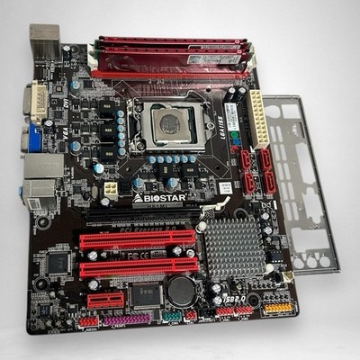 Biostar H61ML Motherboard i3-2110 CPU 4 GB RAM