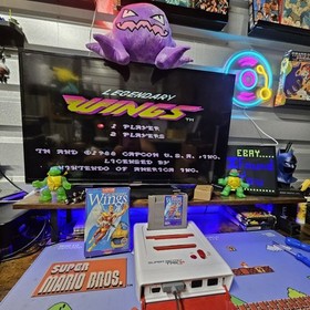 Legendary Wings - Nintendo NES - Cart With Box & Manual Complete Actually Tested