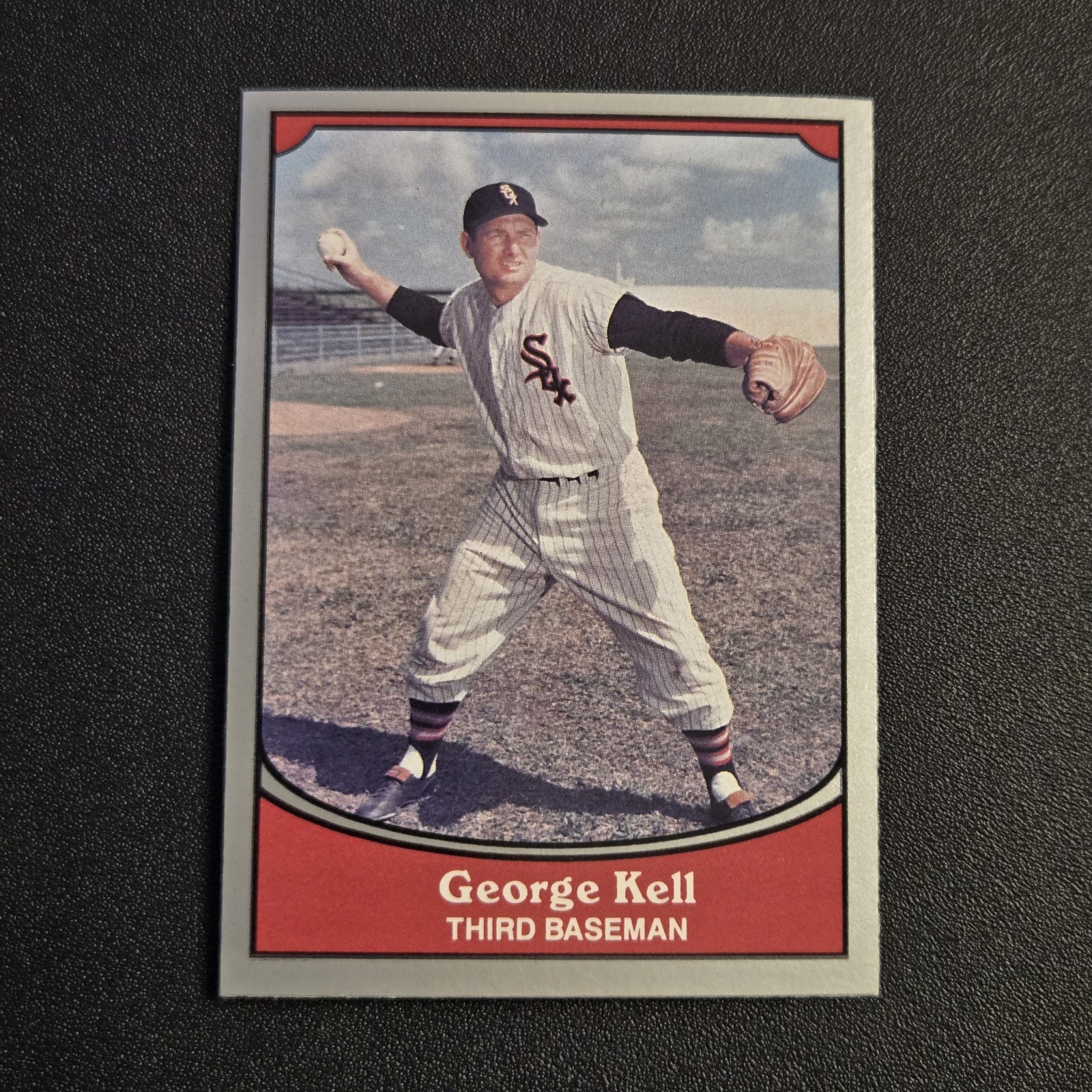 1990 Pacific Baseball Trading Cards George Kell Baseball Legends Card #86
