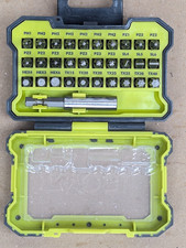 RYOBI 31 PCE SCREWDRIVER BIT SET RAK31MSDB