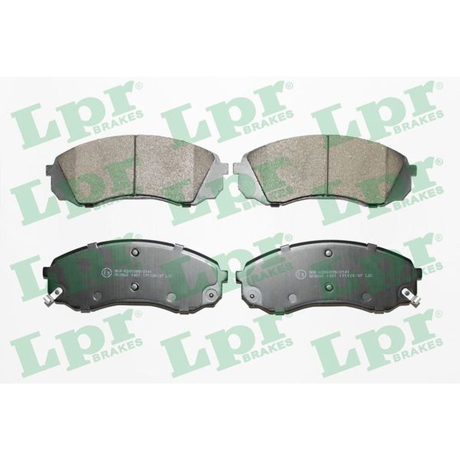 1x ORIGINAL® Lpr Bremsbelagsatz, Scheibenbremse Vorne für Kia CARNIVAL / GRAND