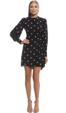 100% Authentic.. Zimmermann *Unbridled* Asymmetric Mini Dress. Size 0/AU 8