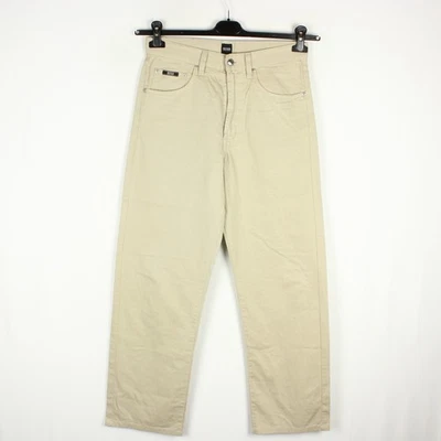 Jean homme HUGO BOSS ARKANSAS taille W31 L30 coupe régulière beige droit - Photo 1/4