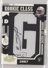 2007 Donruss Threads Rookie Class /175 Johnnie Lee Higgins #278 Rookie Auto RC