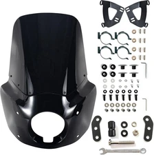 Front Fairing Windshield Kit Club Style For Harley Low Rider S FXLRS 2020-2023