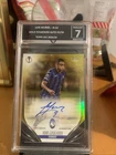 Luis Muriel Europa League Auto /50 Graded 7 2022