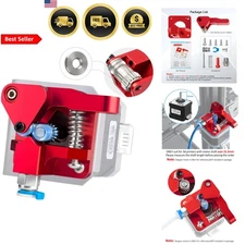 Dual Gear 3D Printer Extruder Kit for Ender 3 V2 Neo CR10 TPU Filament Upgrade