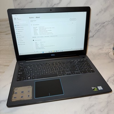 Dell G3 15 3579 Gaming Laptop - i5-8300H - NVIDIA GTX 1050 - 6GB RAM 1TB WIN 11