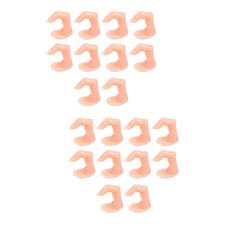  20 Pezzi Esercizio Modello Dito Falso per Manicure Mani Nail Art Training