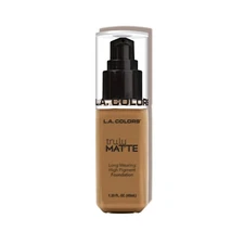 Warm Caramel Matte Foundation Concealer Long Wearing High Pigment 1.35 Fl Oz