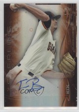 2014 Bowman Sterling Prospect Orange Refractor 20/75 Tyler Beede Auto i5q