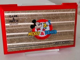 【READ】Nintendo DM-53 Game and Watch Mickey and Donald Console Japan Used