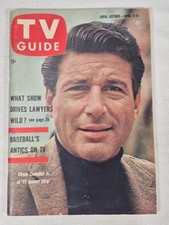 TV GUIDE Efrem Zimbalist Jr, Ed Wynn, Eva Gabor, 1960 Southern Ohio Ed, No Label