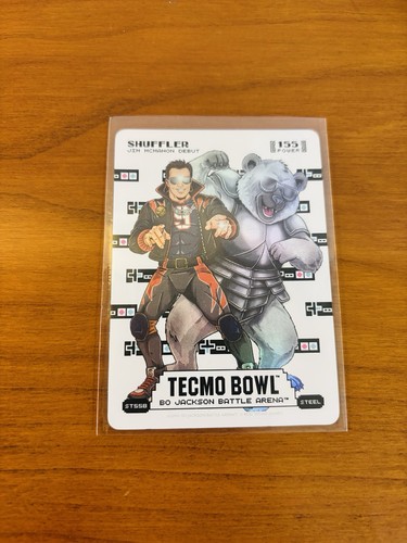 2026 Bo Jackson Battle Arena Tecmo Sore Thumbs SHUFFLER (Jim McMahon Debut)
