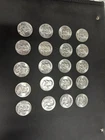 1959 P Franklin half dollar Roll 20 coins 90% Silver