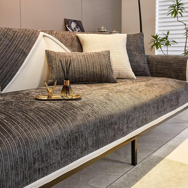 Sofa ÜBerzug, Sofadecken FüR SitzfläChe, Sofaschoner Rutschfest, Sofabezug L For-image