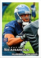 Russell Okung 2010 Topps #93 Rookie Seattle Seahawks