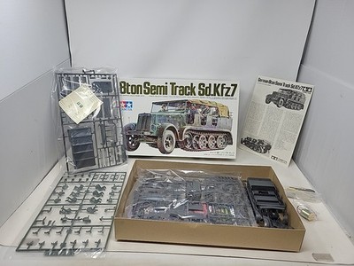 Tamiya 1:35 Scale German ''8ton Semi Track Sd.Kfz7'' W/Motorized Up Grade. #3033