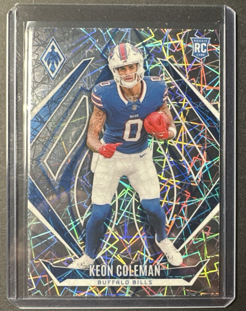 🔥 2024 Panini Phoenix Laser - Rookie Keon Coleman #213 (RC) Buffalo Bills